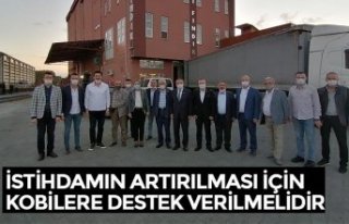 İSTİHDAMIN ARTIRILMASI İÇİN KOBİLERE DESTEK...