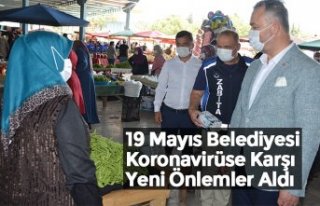 19 Mayıs Belediyesi Koronavirüse Karşı Yeni Önlemler...