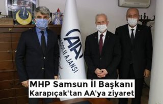 MHP Samsun İl Başkanı Karapıçak'tan AA'ya...