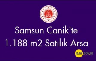 Samsun Canik'te 1.188 m2 Satılık Arsa