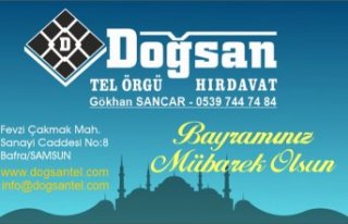 Doğsan Tel Örgü Hırdavat'tan Bayram Mesajı