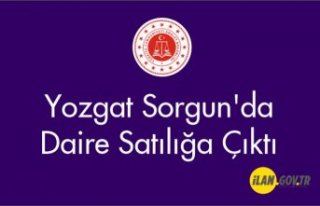 Yozgat Sorgun'da daire Satılığa Çıktı