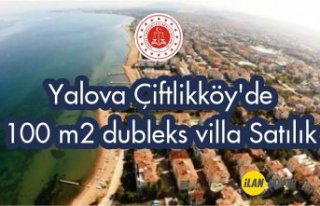 Yalova Çiftlikköy'de 100 m2 dubleks villa Satılık