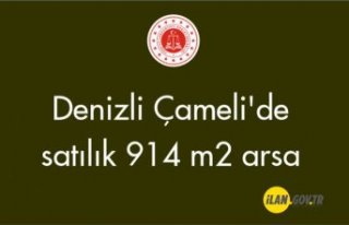 Denizli Çameli'de satılık 914 m² arsa Satılık