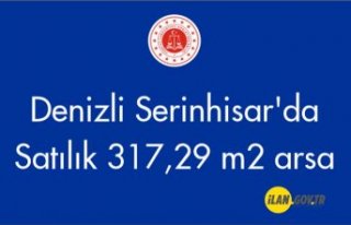 Denizli Serinhisar'da 317,29 m² arsa Satılık