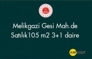 Melikgazi Gesi Mah.de 105 m² 3+1 daire Satılık