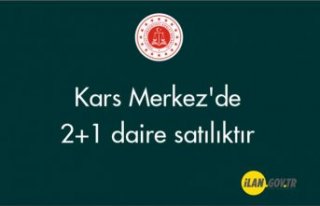 Kars Merkez'de 2+1 daire satılıktır