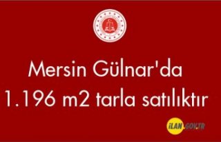 Mersin Gülnar'da 1.196 m² tarla satılıktır