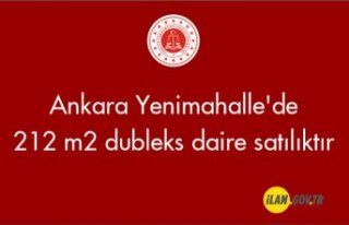 Ankara Yenimahalle'de 212 m² dubleks daire icradan...