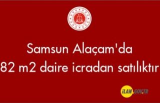 Samsun Alaçam'da 82 m2 daire icradan satılıktır