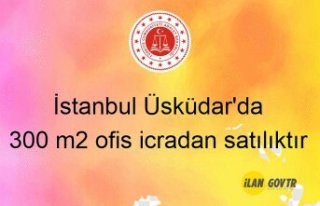 İstanbul Üsküdar'da 300 m² ofis icradan satılıktır