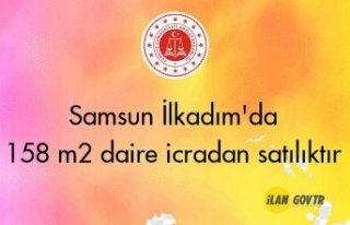 Samsun İlkadım'da 158 m² daire icradan satılıktır