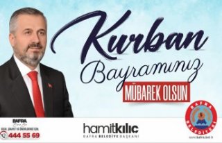 BAŞKAN KILIÇ'IN KURBAN BAYRAMI MESAJI