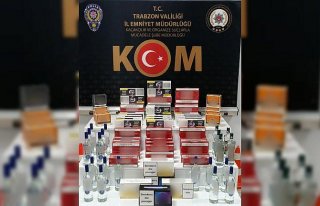 Trabzon'da kaçakçılık operasyonlarında 3 kişi...