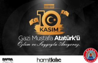 BAŞKAN KILIÇ'IN 10 KASIM MESAJI