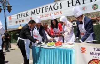 Amasya'da “Türk Mutfağı Haftası“nda Vali...