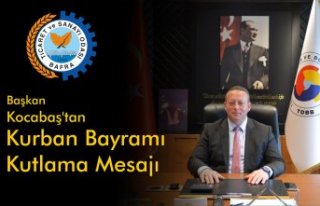 Başkan Kocabaş’tan Kurban Bayramı Kutlama Mesajı