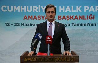 CHP Genel Başkanı Özel, Amasya'da vatandaşlara...