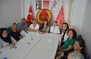 CHP Havza Kadın Kolları Başkanlığına yeniden...