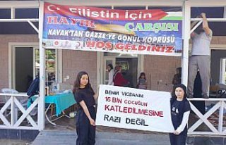 Kavak'tan Filistin'e yardım