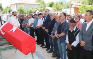 Vefat eden Kore gazisi Celep Amasya'da son yolculuğuna...