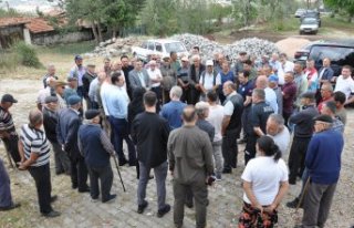 Amasya Valisi Doruk Gümüşhacıköy'de incelemede...