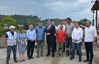 Bulancak Belediye Başkanı Sıbıç, görevdeki ilk...