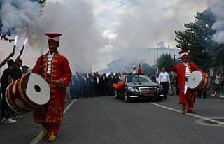 Gümüşhane'de şehit çocuğu için sünnet...