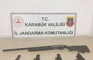 Karabük'te düğünde havaya ateş açan 6 kişiye...