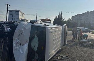 Ordu'da minibüs ile kamyonetin çarpıştığı...