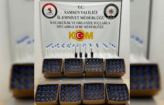 Samsun'da 200 litre etil alkol ele geçirildi