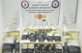 Samsun'da kaçakçılık operasyonunda 1 şüpheli...