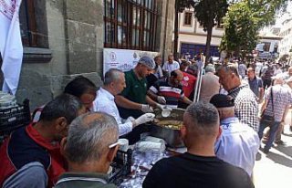 Samsun'da muharrem ayı dolayısıyla aşure...