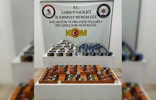 Samsun'da uyuşturucu ve kaçakçılık operasyonunda...