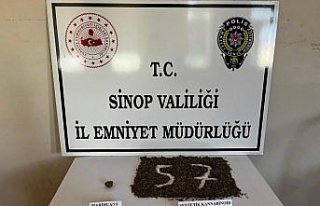 Sinop'ta uyuşturucu operasyonunda yakalanan...