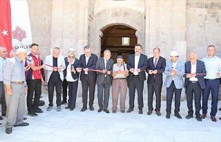 Amasya'da restorasyonu tamamlanan Burmalı Minare...