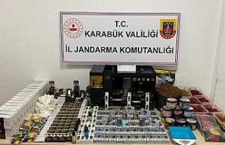 Karabük'te kaçakçılık operasyonunda 2 şüpheli...