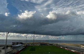 Karadeniz'de hortum oluştu