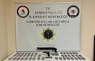 Samsun'da uyuşturucu operasyonlarında 3 şüpheli...