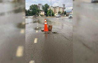 Sinop'un Saraydüzü ilçesinde sağanak sonrası...