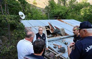 Artvin'de sağanak sonrası hasar tespit çalışmaları...