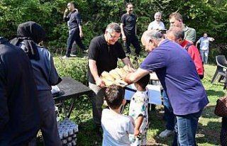 Gerze'de koruyucu aile çocuklarına yönelik...