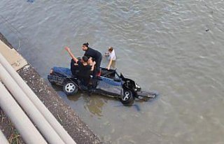 Karabük'te çaya düşen otomobildeki sürücü...