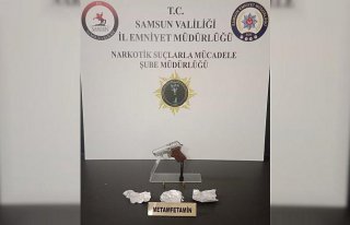 Samsun'da narkotik operasyonunda 25 şüpheli...