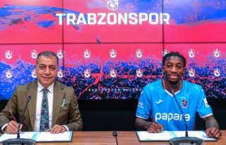 Trabzonspor'da Muhammed Cham için imza töreni...