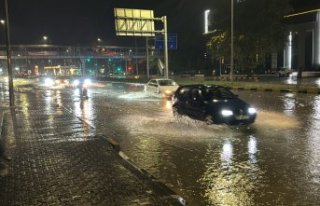 Karabük'te sağanak etkili oldu