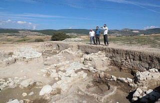 Oymaağaç Höyüğü'nden çıkarılan çivi...