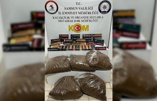 Samsun’da kaçakçılık operasyonunda 2 zanlı...