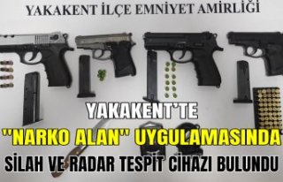 Yakakent’te "Narko Alan" uygulamasında...