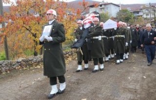 Amasya'da vefat eden Kıbrıs gazisi Dursun Okan...